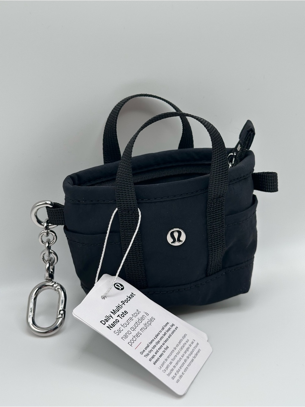 Lululemon Daily Multi-Pocket Nano Tote Bag (Black)  Online Exc **Sold Out - 0031